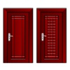 vector luxury mahogany wooden door