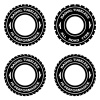 vector radial tubeless hi performance tyre symbols
