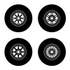 vector F1 wheel symbols