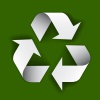 vector paper recycle symbol