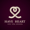 vector abstract heart symbol design template
