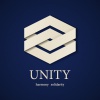 vector unity paper icon design template