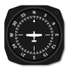 vector aviation aircraft compass turns