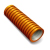 vector orange plumbing corrugated tube