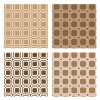 vector line square tile seamless background