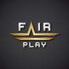 EPS10 vector fair play text icon