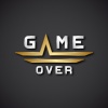 EPS10 vector game over text icon