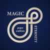 vector abstract magic eternity paper emblem