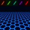 glowing perspective floor - easy to change color EPS10 vector