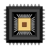 electronic chip microchip vector