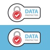data protected safety icon symbol vector