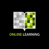 Online learning pixel book symbol vector