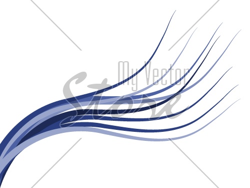 vector blue abstract background
