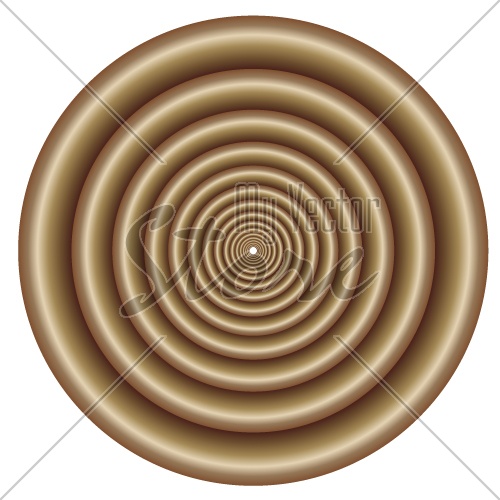 vector Abstract metallic spiral