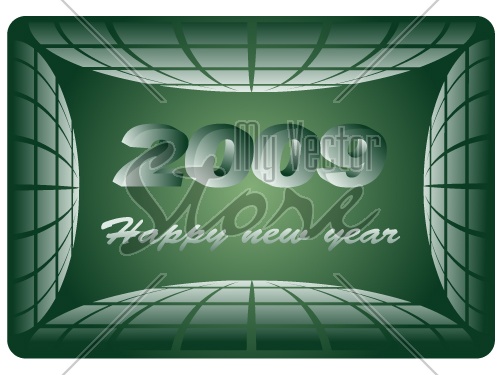vector new year 2009