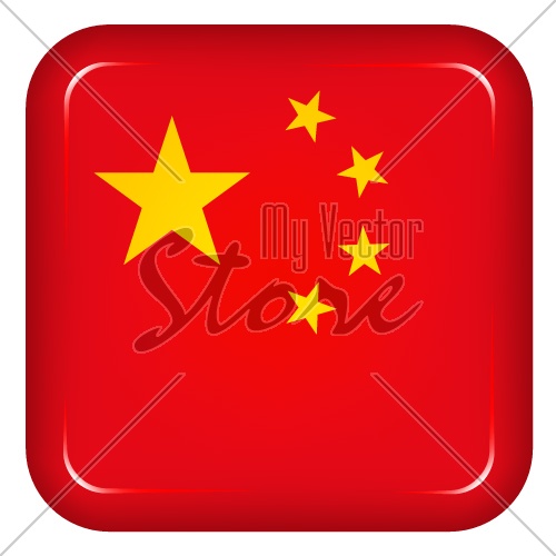 Vector china flag