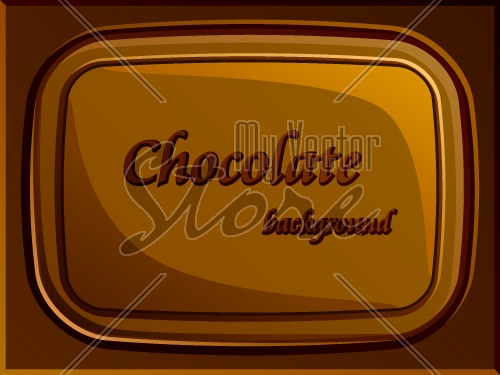 vector stylish chocolate bar