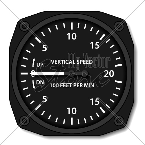 vector aviation variometer vertical speed indicator
