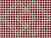 vector brown mosaic - seamless wallpaper