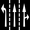 vector road arrows