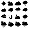vector weather icons