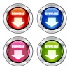 Vector download glossy buttons