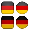 Vector germany flags