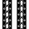 vector shoe lace seamless symbols