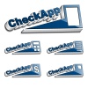 vector 3d check app icon