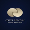 vector abstract couple relation symbol