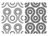 vector black white seamless abstract pattern