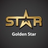 vector golden star inscription icon