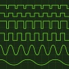 vector oscilloscope screen editable lines