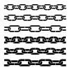 vector industrial chain seamless silhouettes
