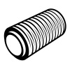 roll of wrapping foil thread spool vector