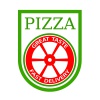 traditional italian pizza emblem vector